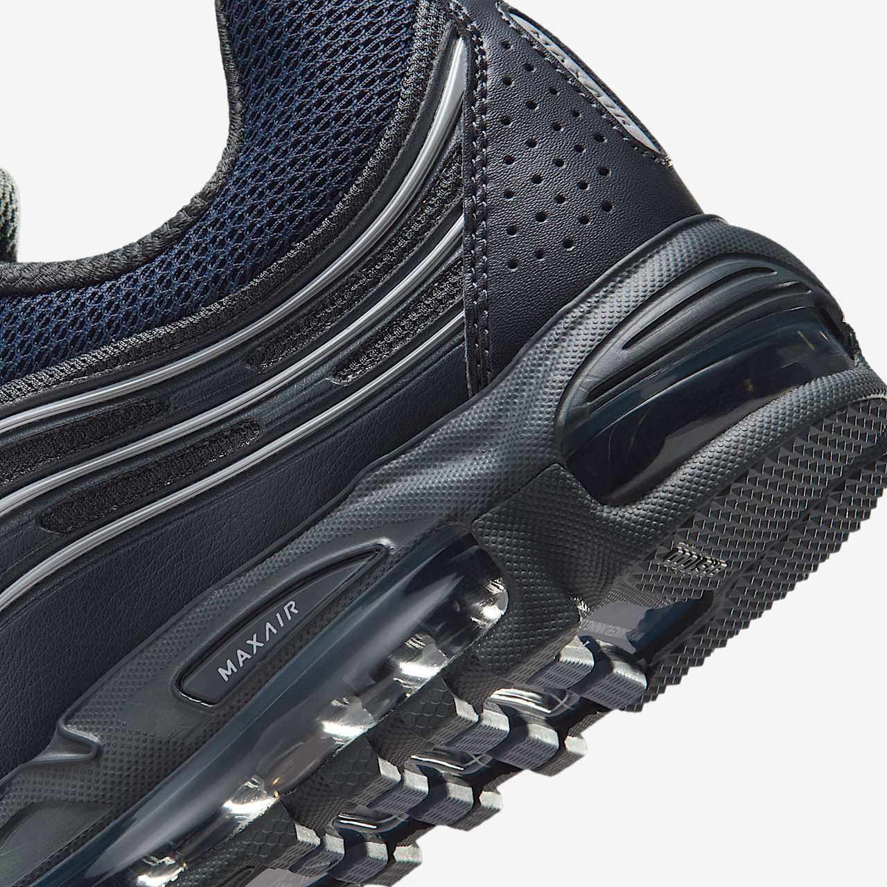 Nike Air Max sneaker Anthracite/Thunder Blue/Metallic Silver