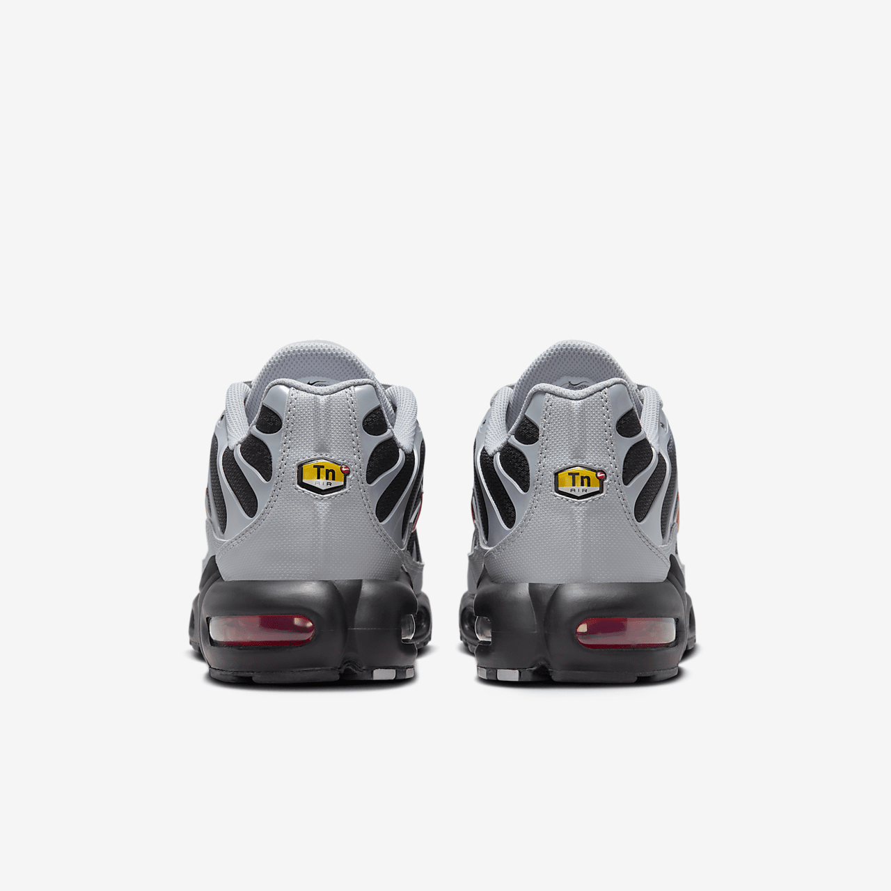 Nike Air Max Plus sneaker Wolf Grey/Zwart/Wit/Picante Red