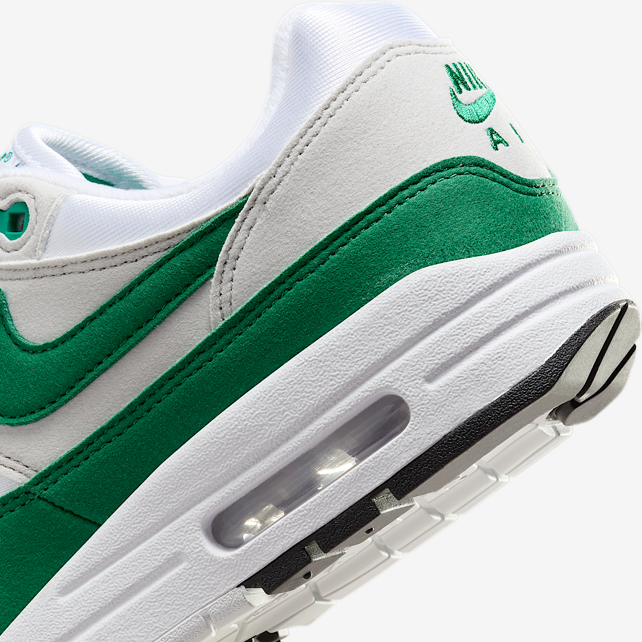 Nike Air Max 1 sneaker Neutral Grey/Wit/Zwart/Malachite