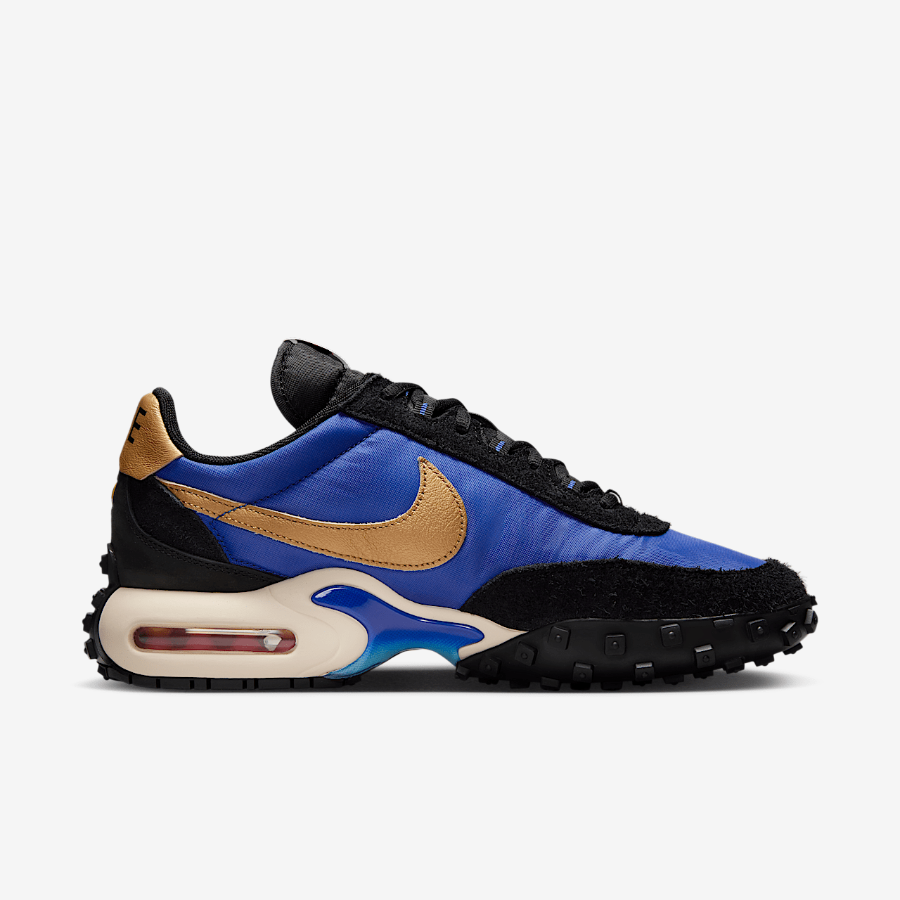 Nike Air Max sneaker Hyper Blue/Zwart/Metallic Gold