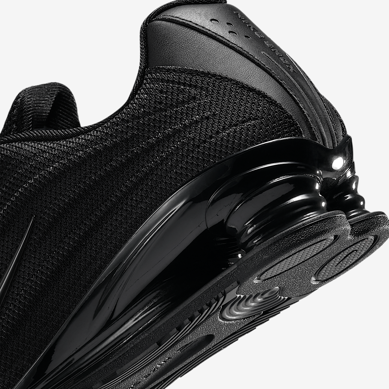 Nike Nike Shox sneaker Zwart/University Red/Zwart