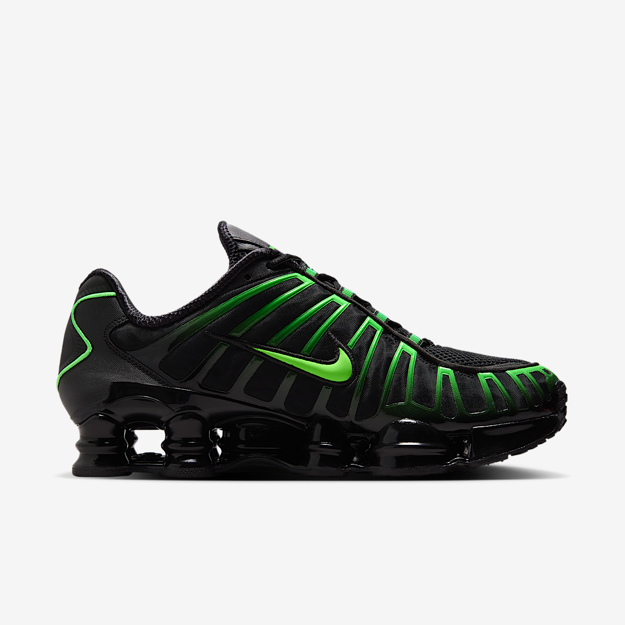 Nike Nike Shox sneaker Zwart/Zwart/Green Strike