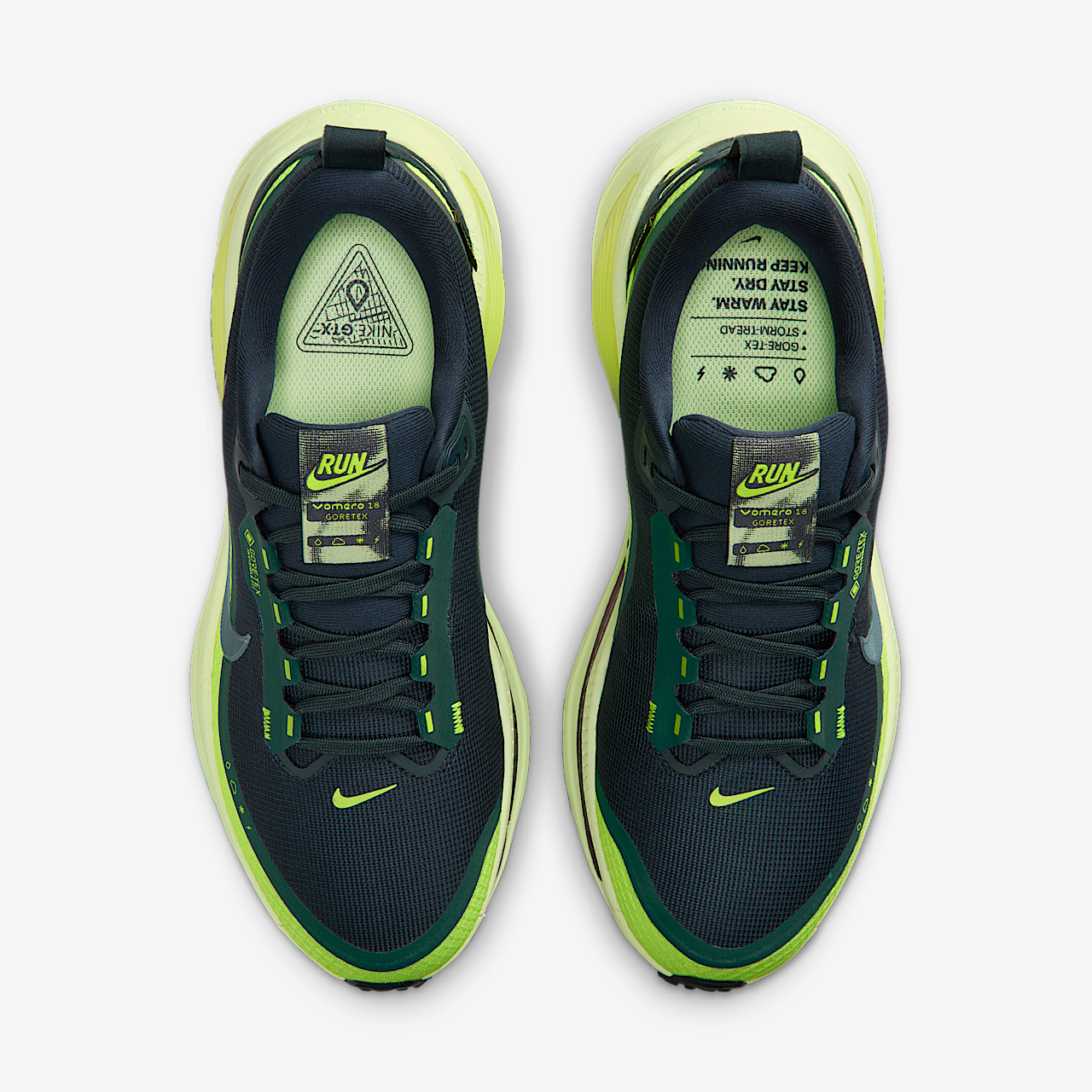 Nike Vomero sneaker Seaweed/Light Liquid Lime/Cyber/Seaweed