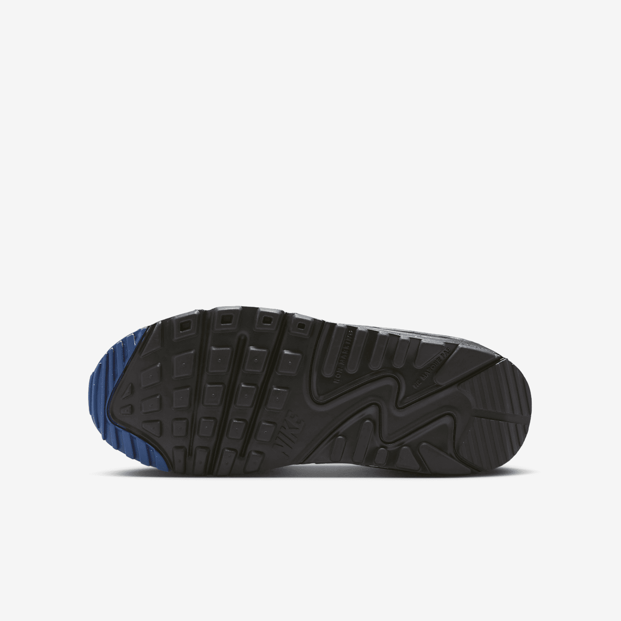 Nike Air max 90 sneaker Zwart/Court Blue/Wit/Photo Blue