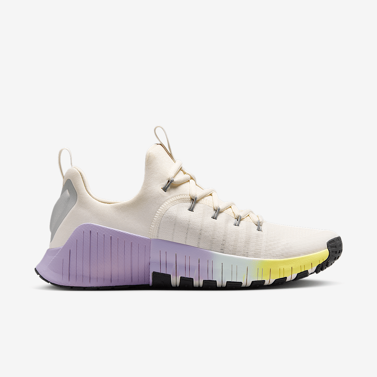 Nike Free sneaker Phantom/Zwart/Hydrangeas/Metallic Silver