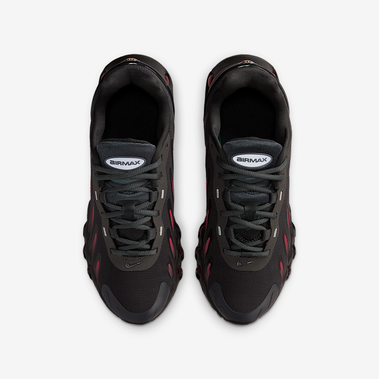 Nike Air Max DN sneaker Dark Smoke Grey/Zwart/Team Orange/Light Carbon