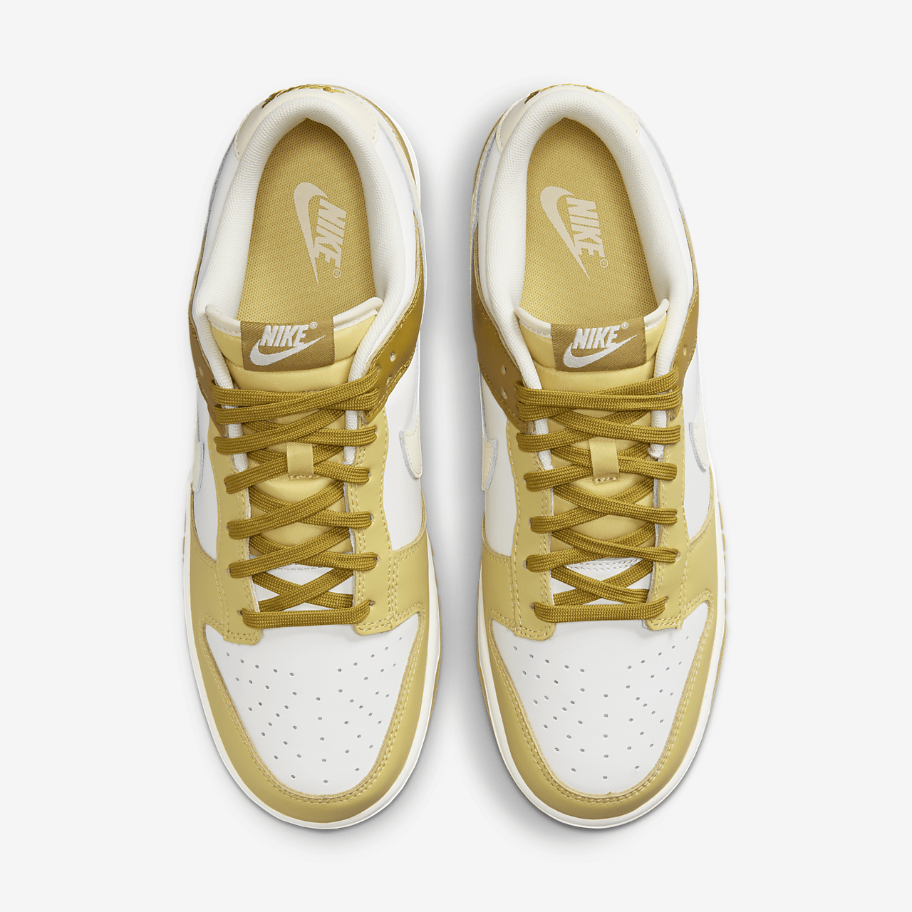 Nike Dunk Low sneaker Bronzine/Saturn Gold/Sail/Coconut Milk