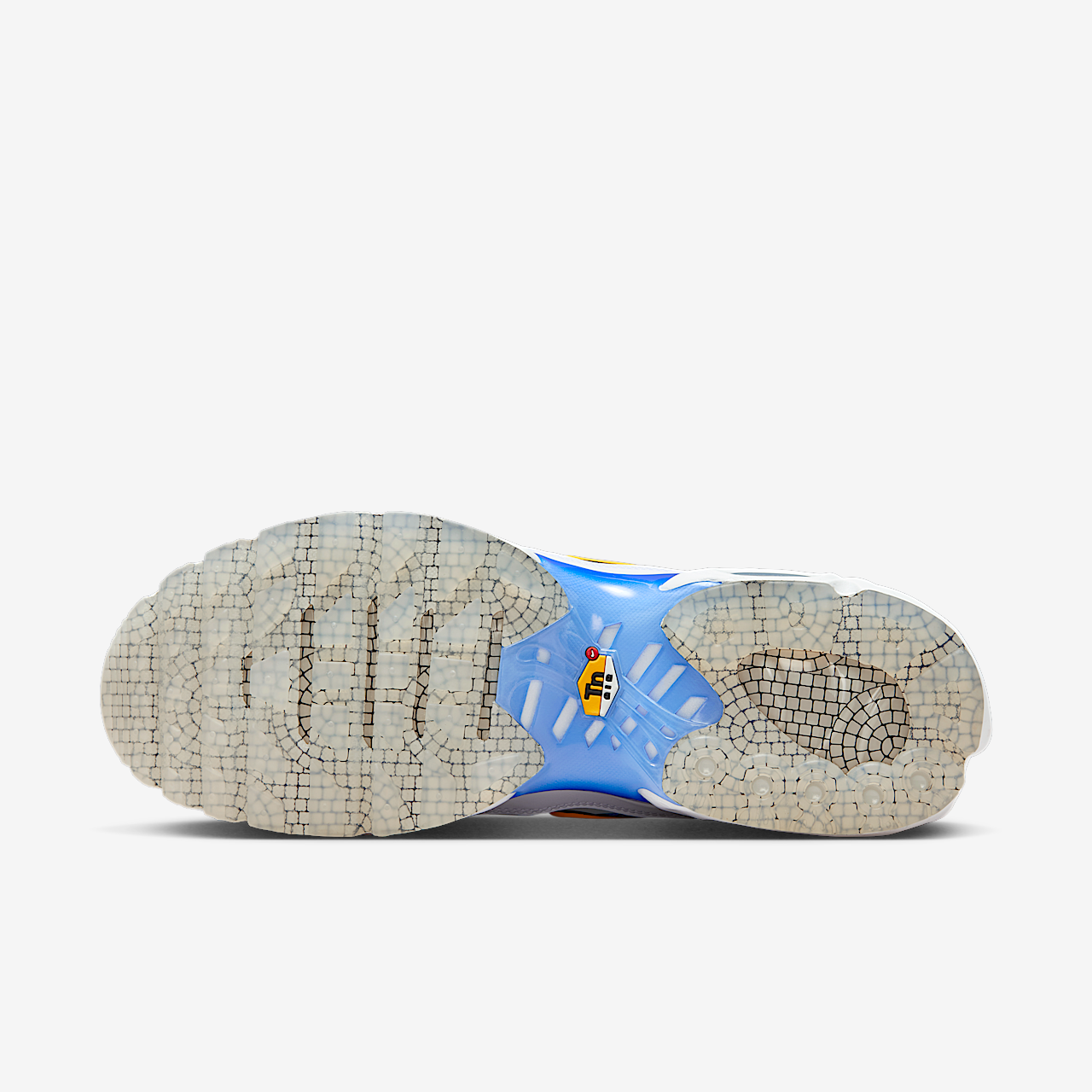 Nike Air Max Plus sneaker Wit/Zwart/Game Royal/Varsity Maize
