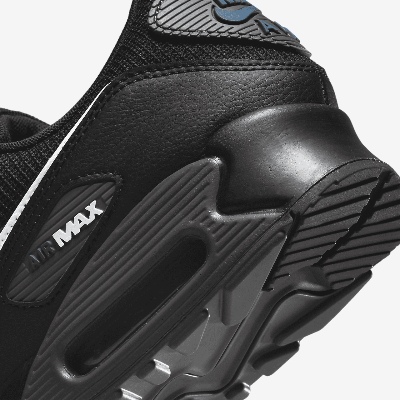 Nike Air max 90 sneaker Zwart/Marina/Iron Grey/Wit