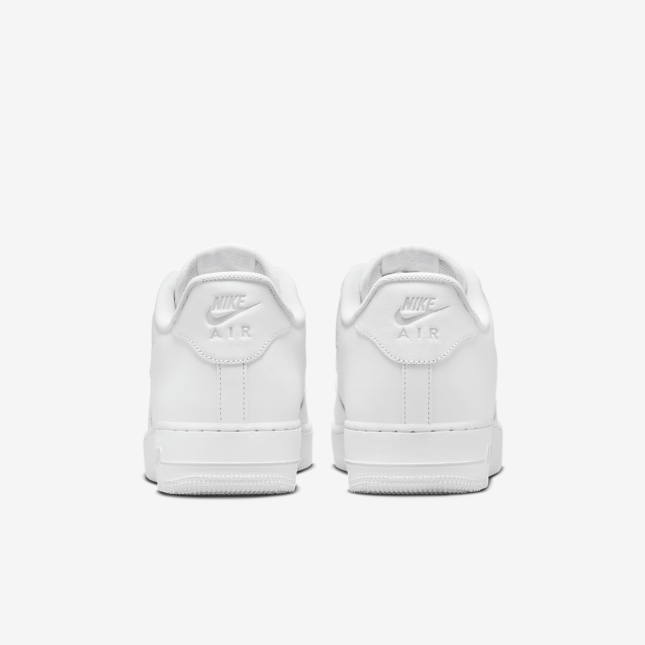 Nike Air Force 1 sneaker Wit/Dark Smoke Grey