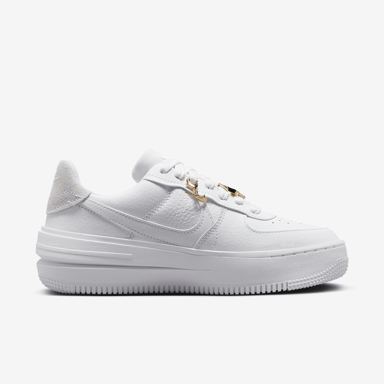 Nike Air Force 1 sneaker Wit/Metallic Gold/Summit White