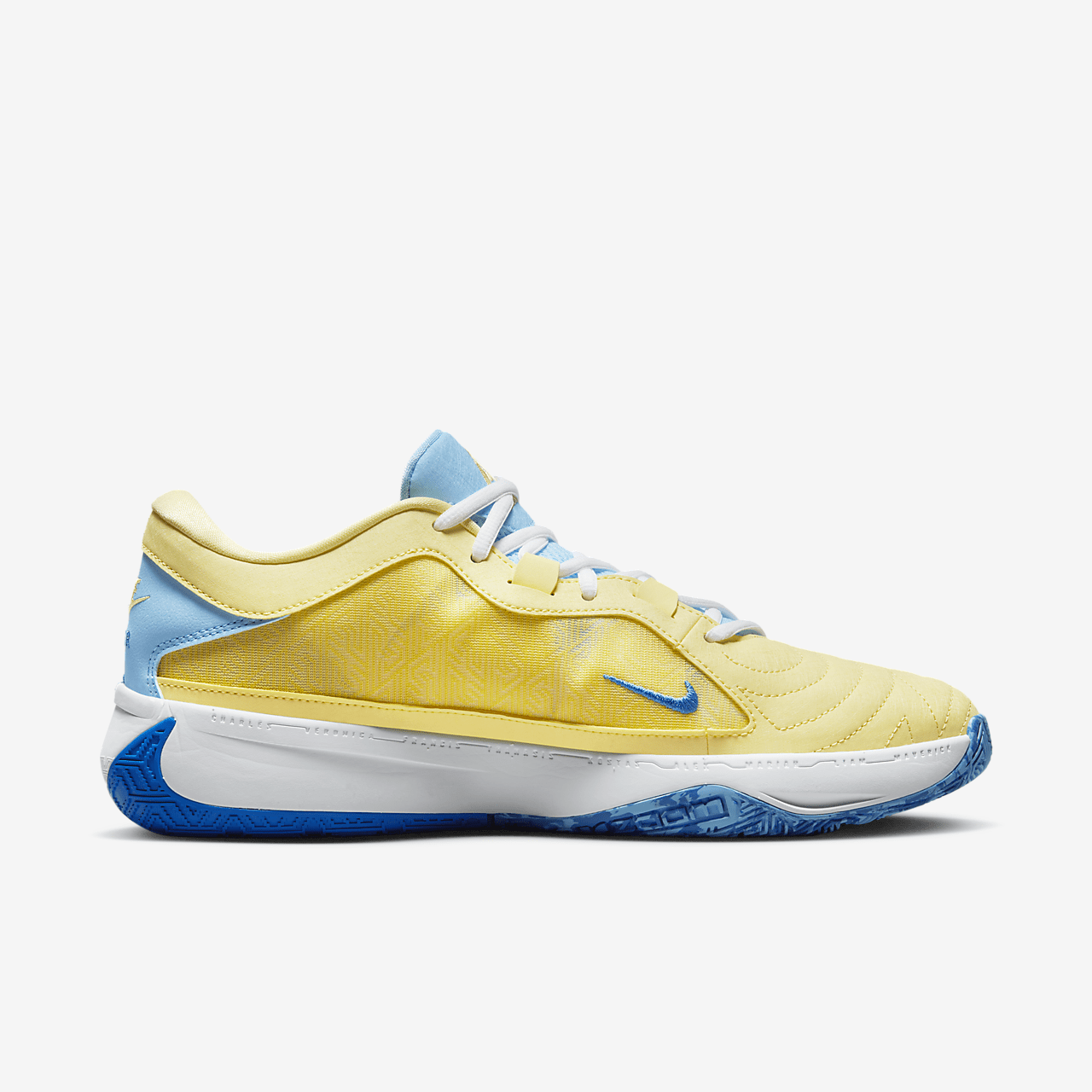 Nike  sneaker Soft Yellow/Wit/Light Laser Orange/Light Photo Blue