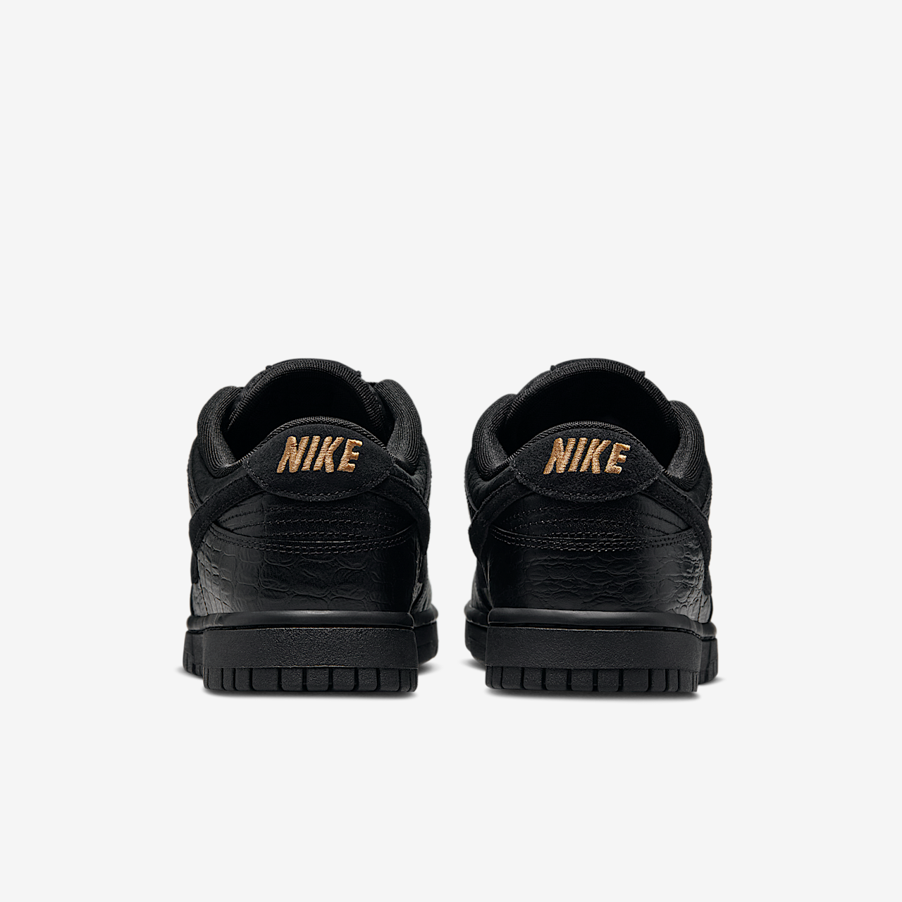 Nike Dunk Low sneaker Zwart/Metallic Gold/Off Noir/Zwart