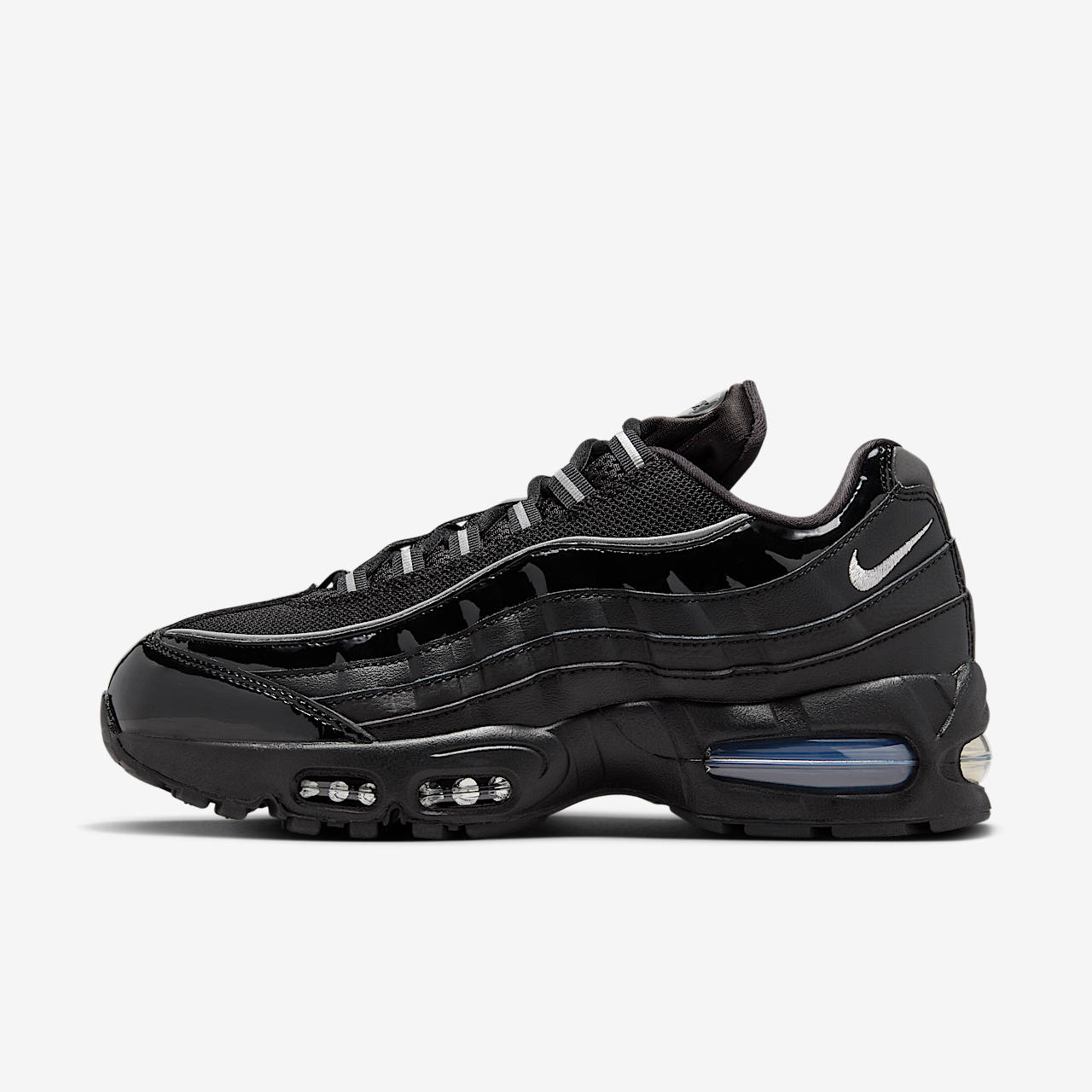 Nike Air Max sneaker Zwart/Reflect Silver/Wit/Metallic Silver