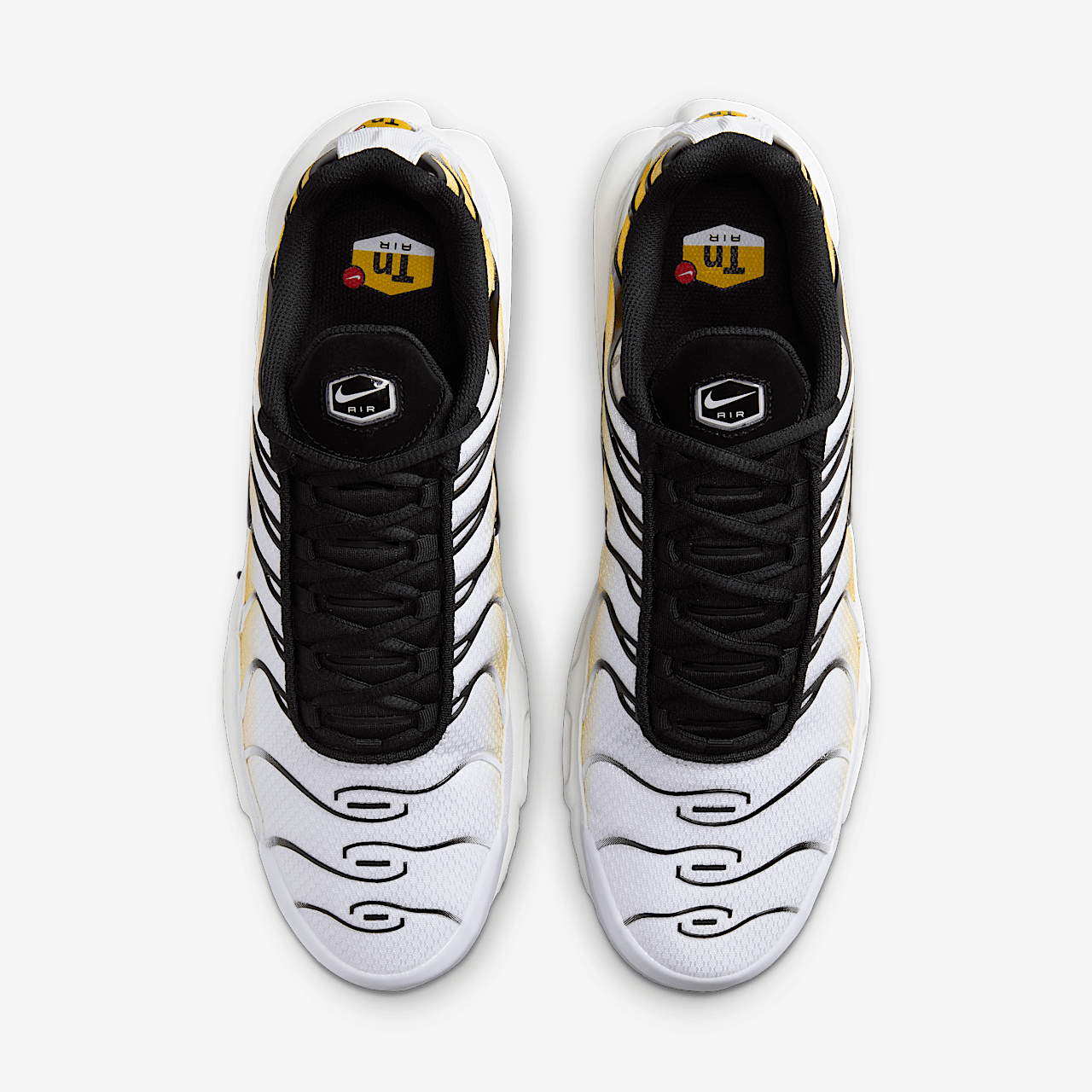 Nike Air Max Plus sneaker Wit/Varsity Maize/Zwart