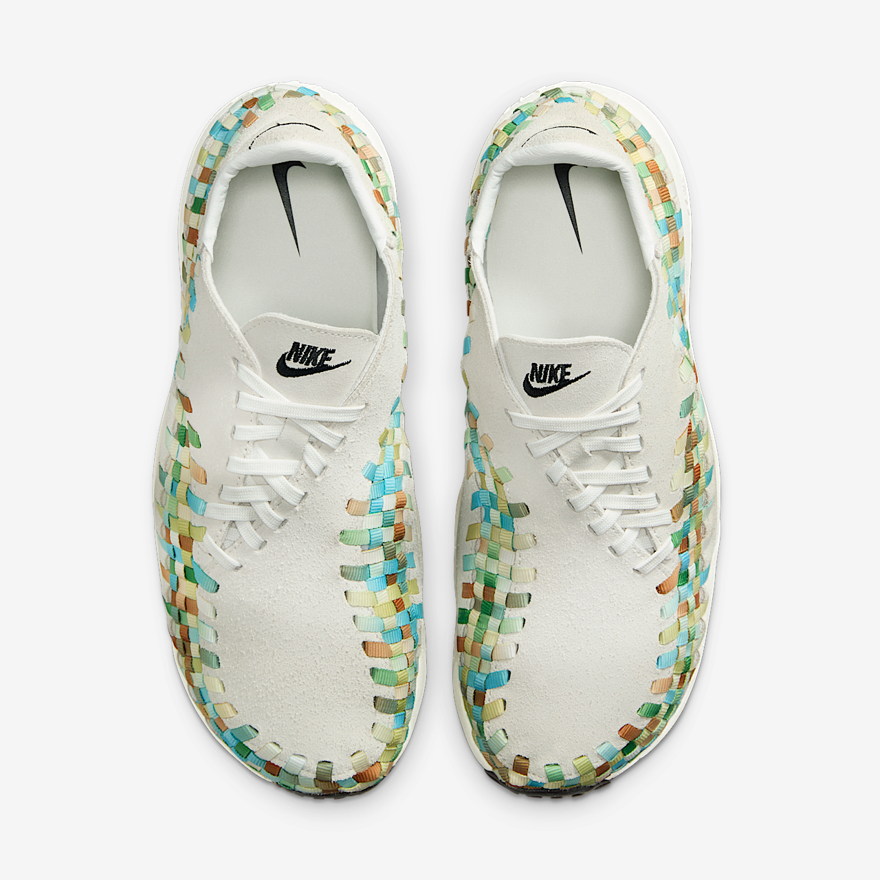 Nike Nike Air Footscape Woven sneaker Summit White/Sail/Meerkleurig/Zwart