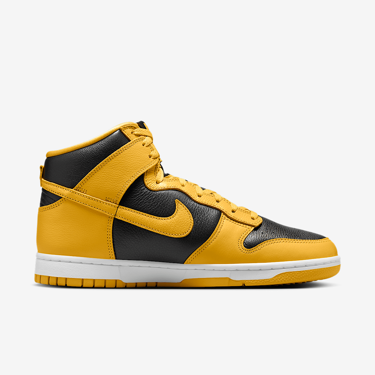 Nike Dunk High sneaker Zwart/Wit/Pollen