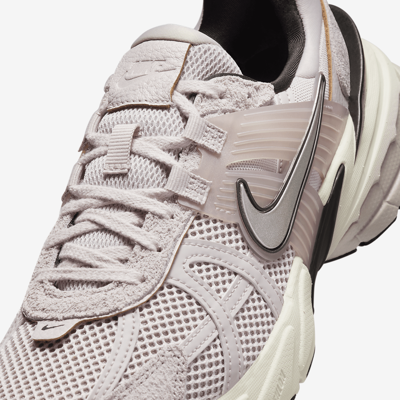 Nike  sneaker Platinum Violet/Light Bone/Zwart/Chrome