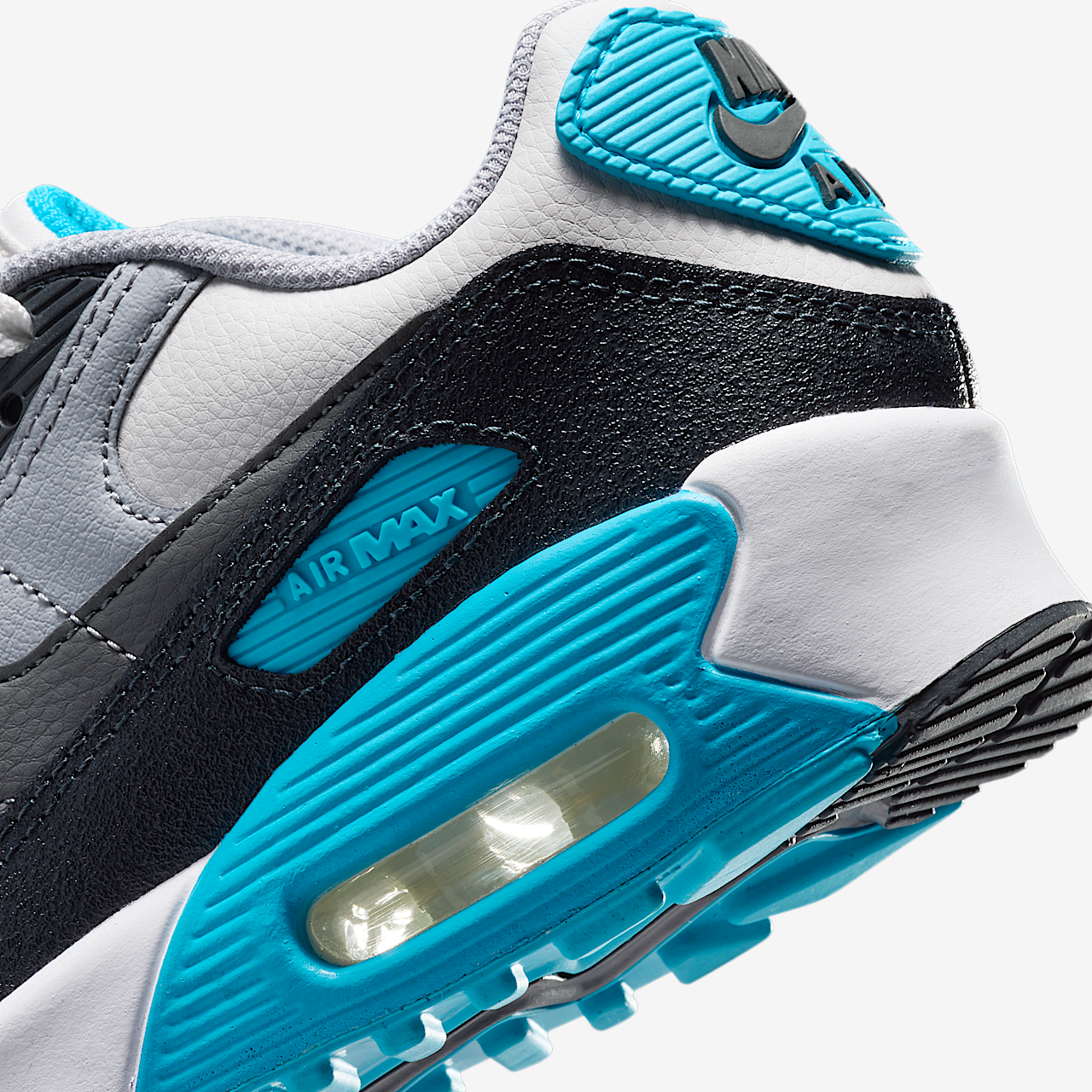 Nike Air max 90 sneaker Platinum Tint/Blue Lightning/Wolf Grey/Iron Grey
