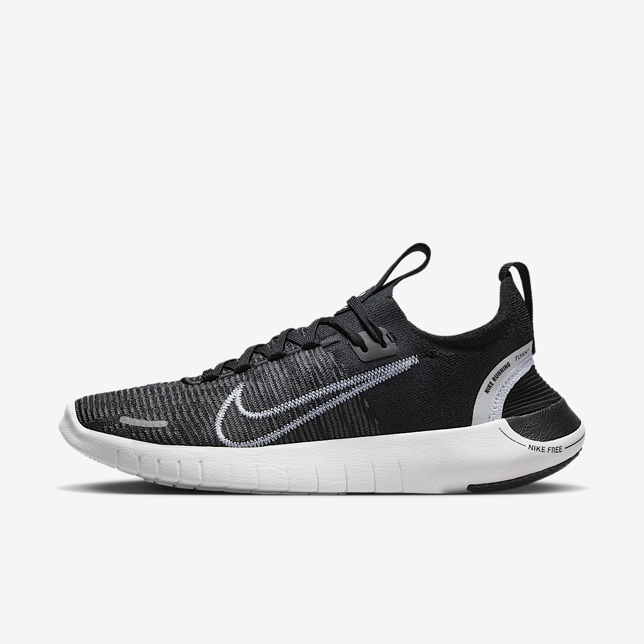 Nike Free sneaker Zwart/Anthracite/Wit