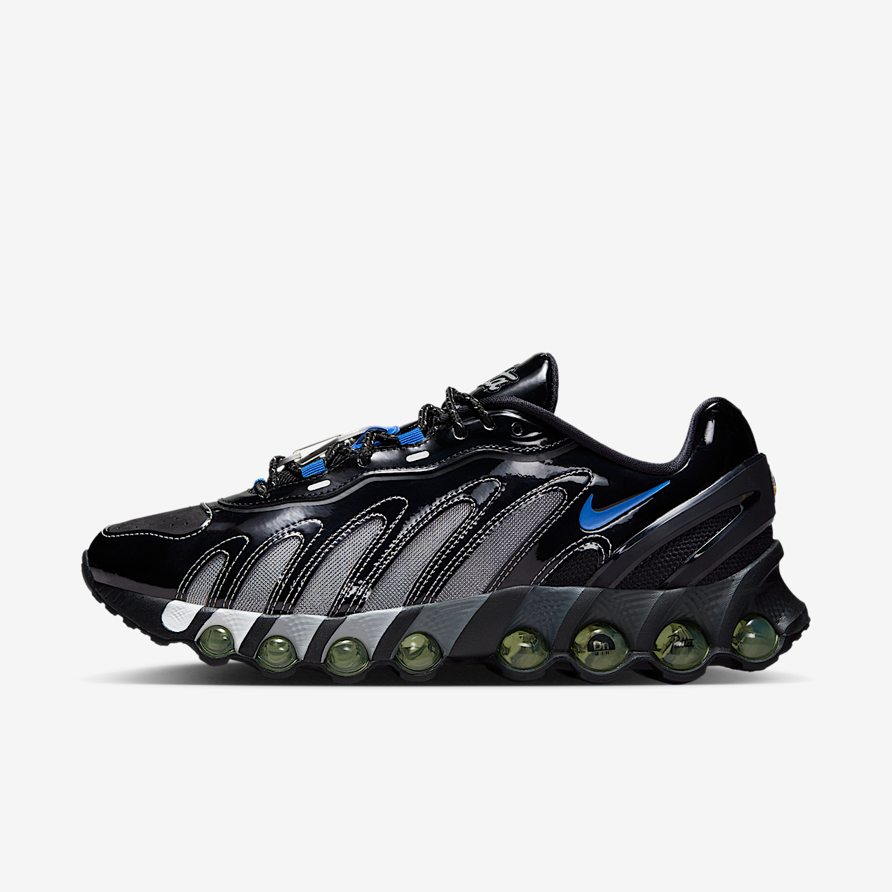Nike Air Max DN sneaker Zwart/Metallic Silver/Wit/Game Royal