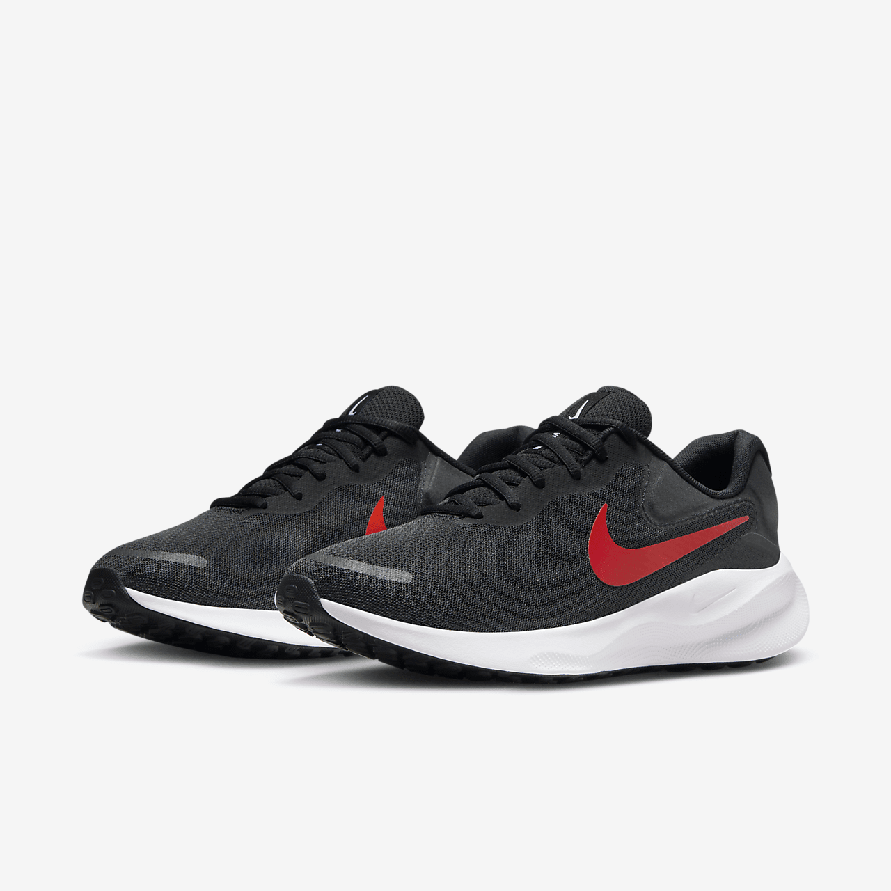 Nike  sneaker Zwart/Wit/University Red