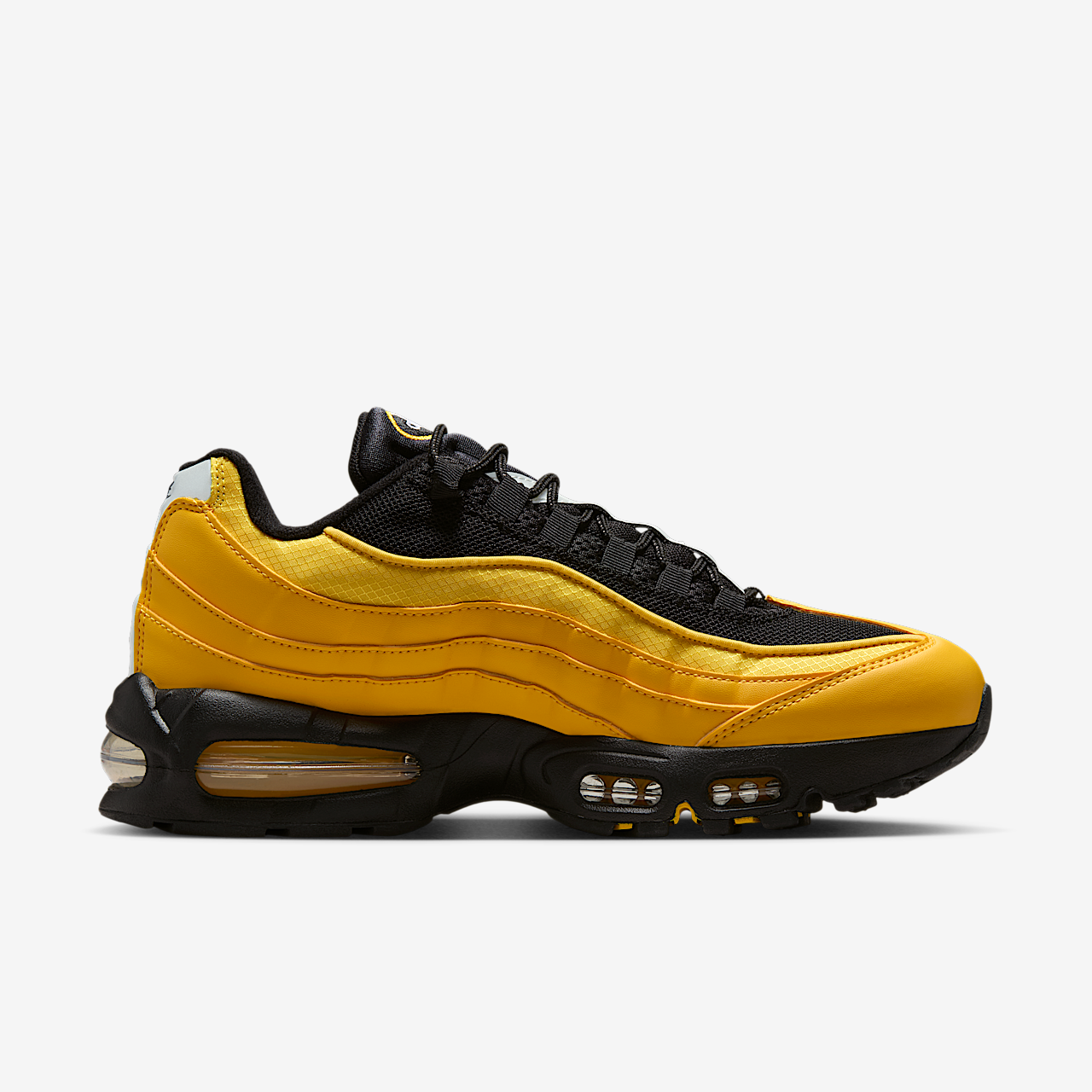 Nike Air Max sneaker Varsity Maize/Zwart/Metallic Silver/Zwart