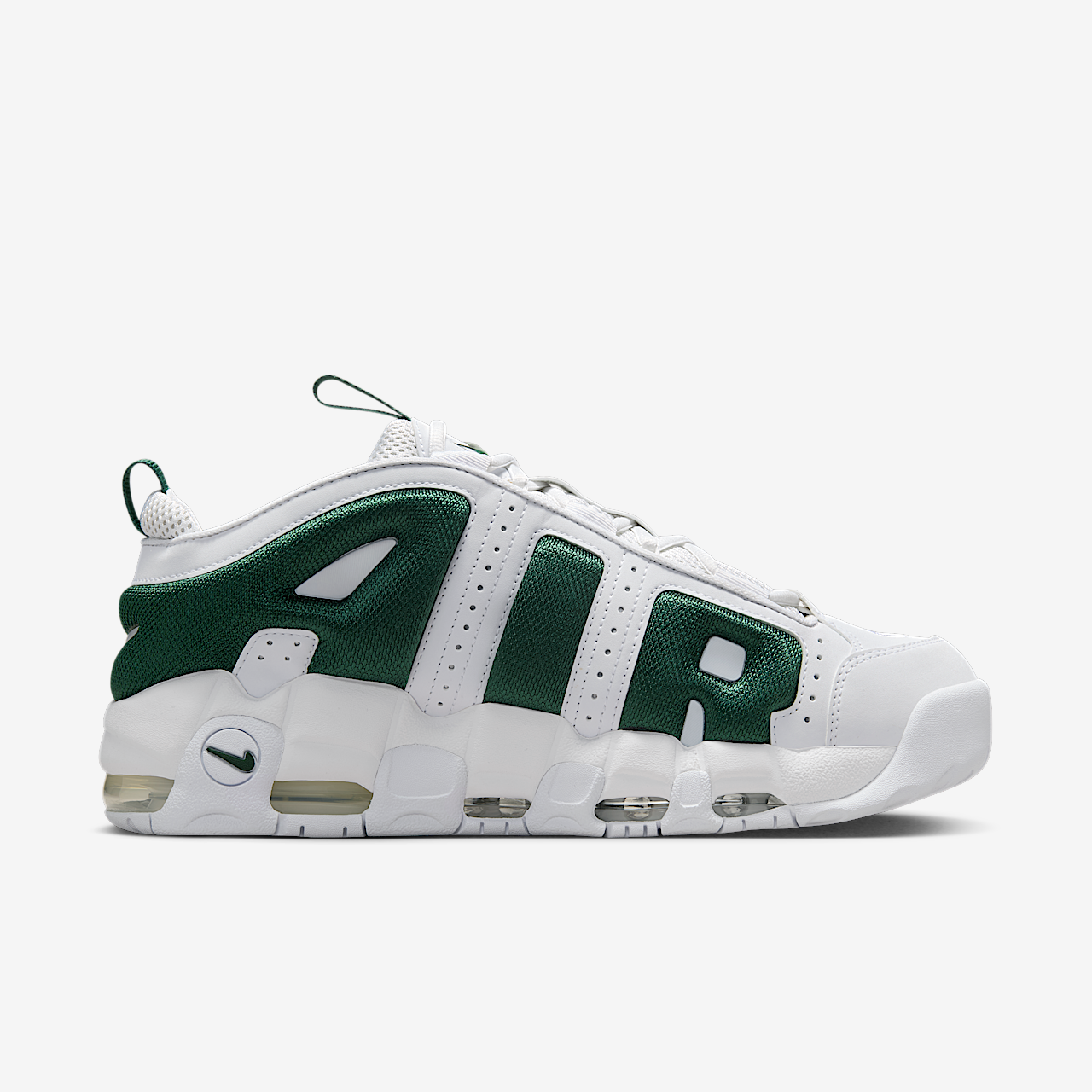 Nike Air More Uptempo sneaker Wit/Fir