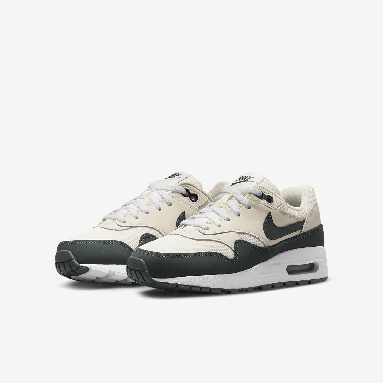 Nike Air Max 1 sneaker Pale Ivory/Wit/Bicoastal/Vintage Green