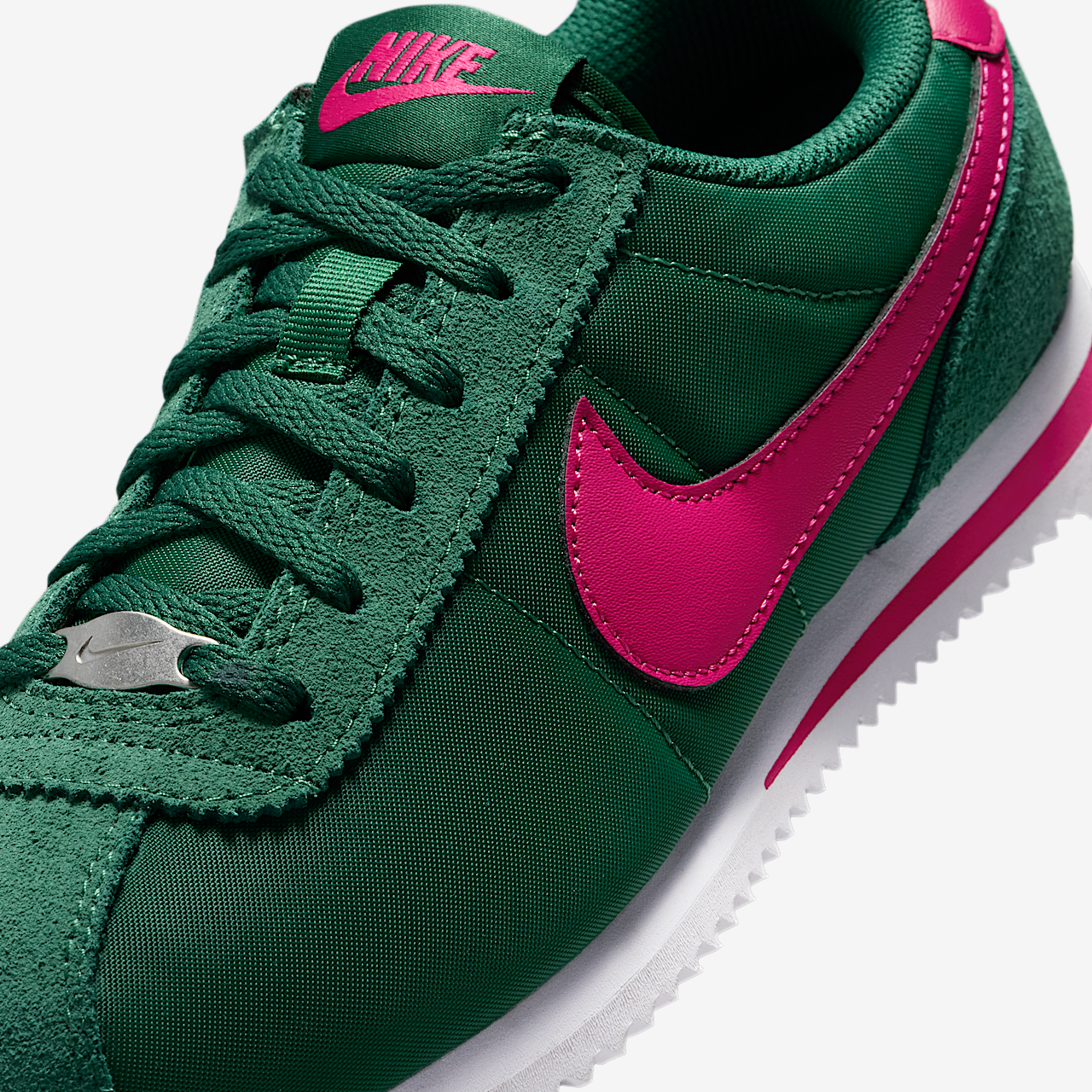 Nike Cortez sneaker Gorge Green/Wit/Wild Cherry