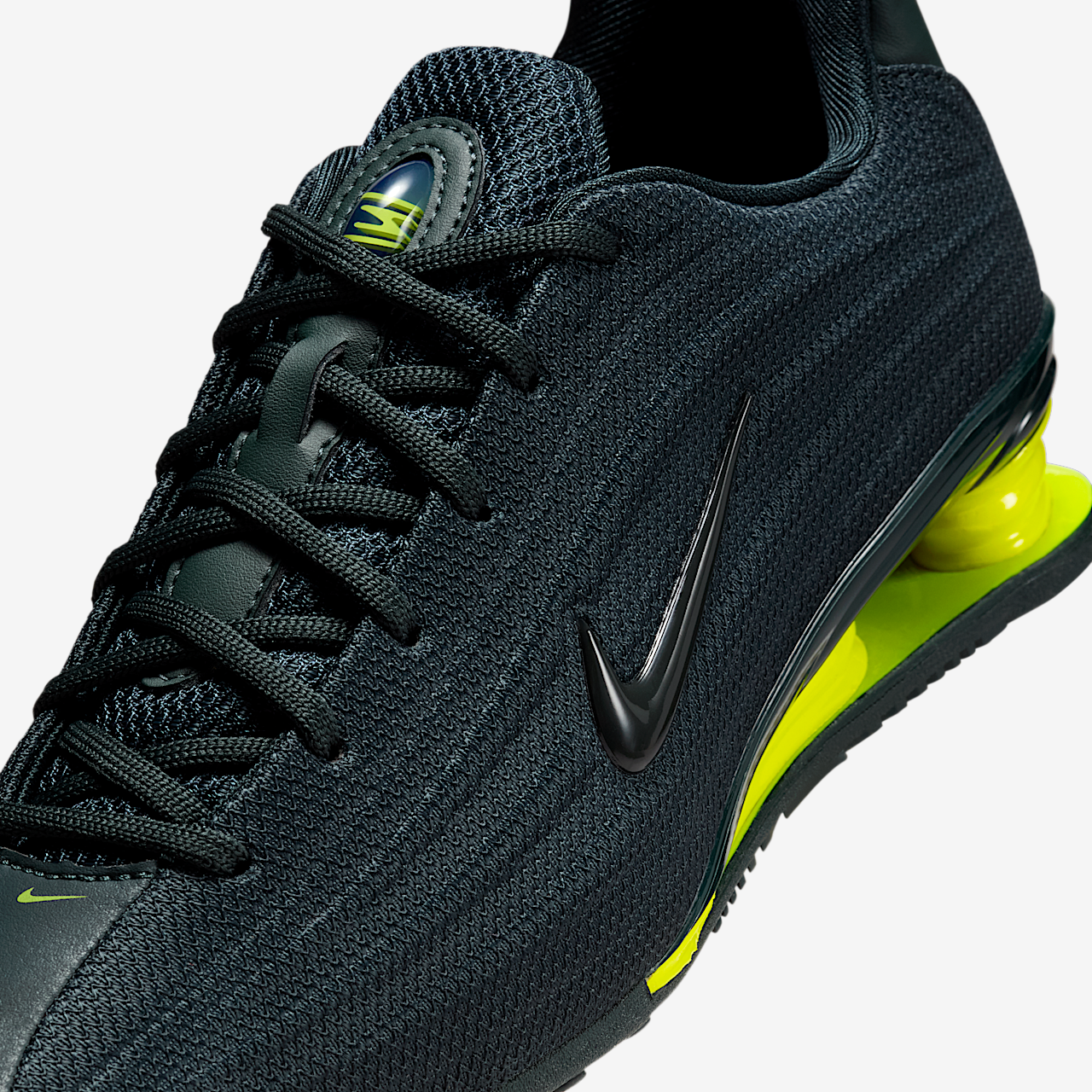 Nike Nike Shox sneaker Seaweed/Cyber/Zwart/Seaweed