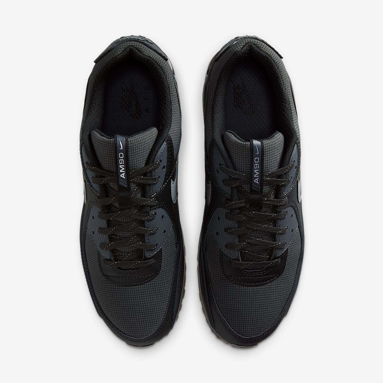 Nike Air max 90 sneaker Zwart/Anthracite/Thunder Blue/Reflect Silver
