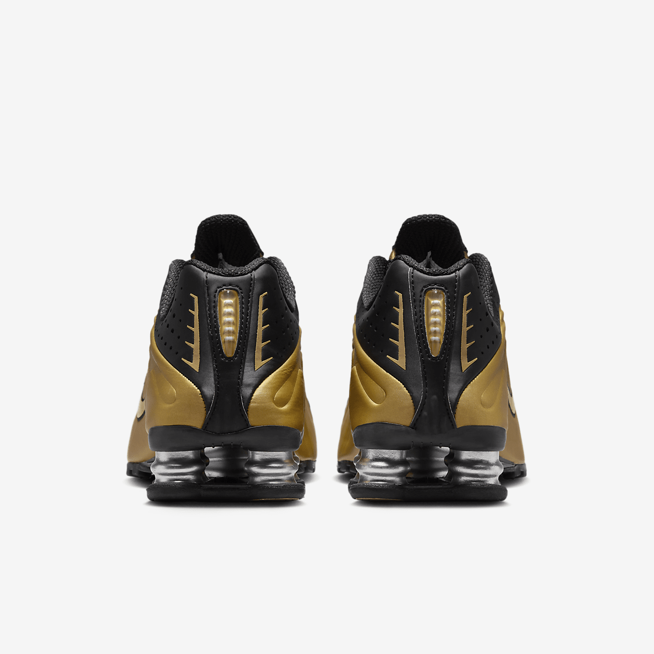 Nike Shox sneaker Zwart/Metallic Silver/Metallic Gold