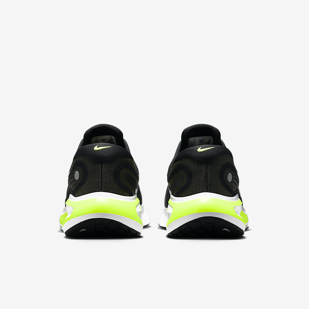 Nike  sneaker Zwart/Wolf Grey/Volt/Wit