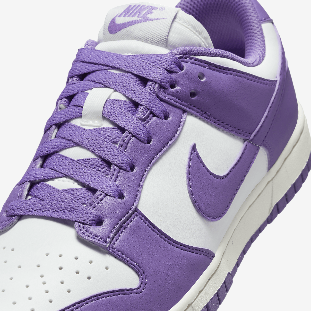 Nike Dunk Low sneaker Summit White/Black Raspberry