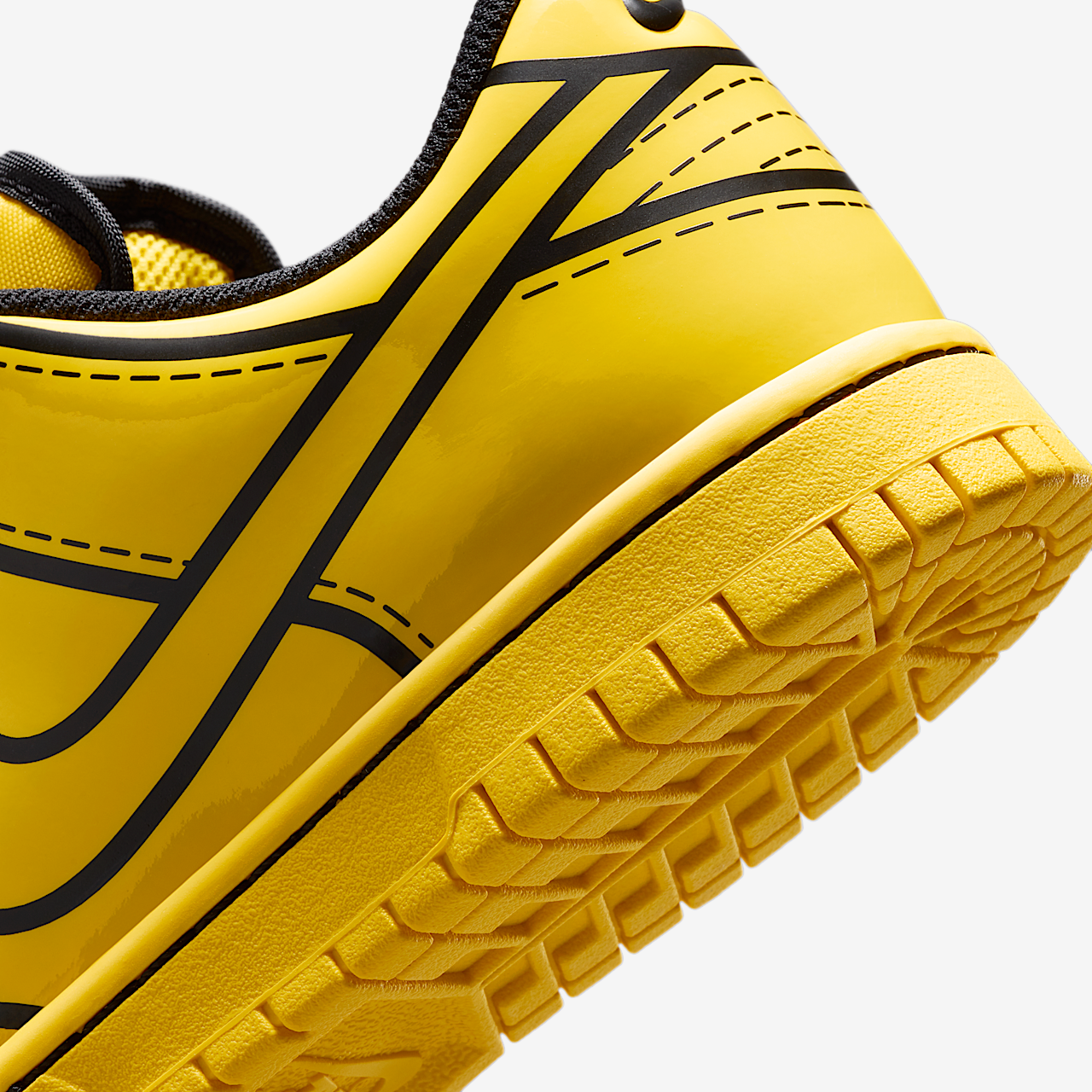 Nike Dunk Low sneaker Tour Yellow/Zwart/Volt/Tour Yellow