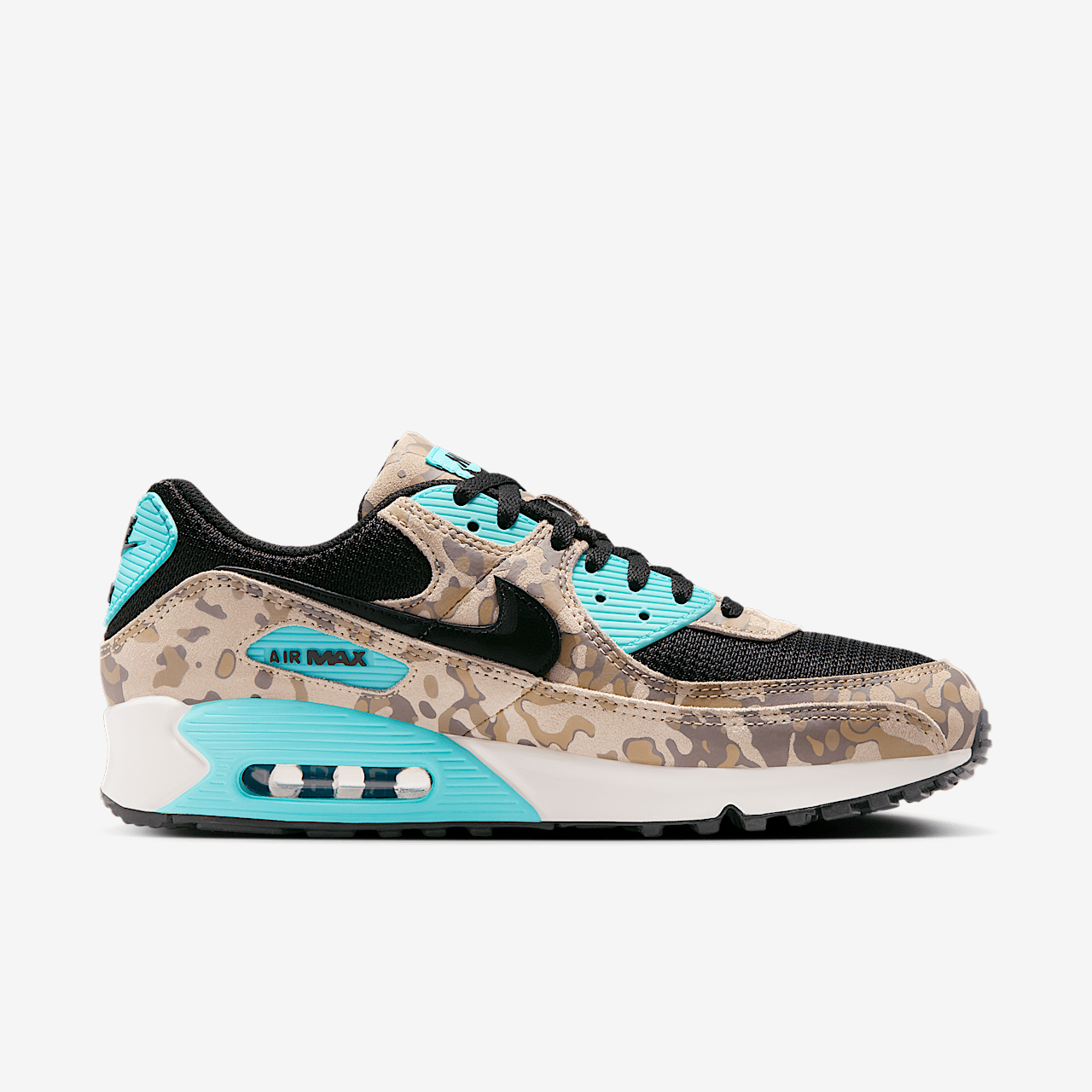 Nike Air Max sneaker Sanddrift/Aurora Green/Khaki/Zwart