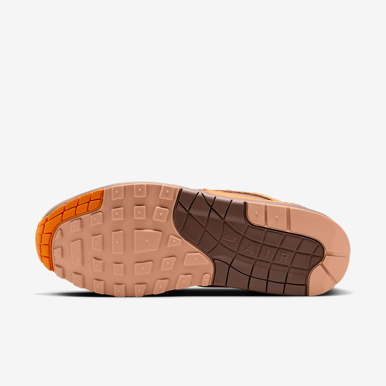Nike Air Max 1 sneaker Cacao Wow/Amber Brown/Monarch/Bright Mandarin