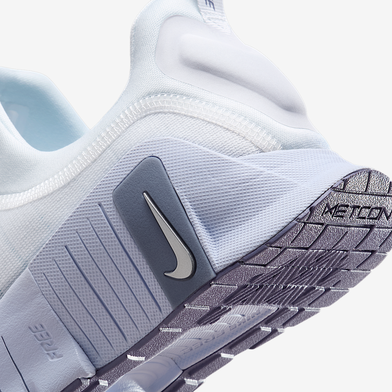 Nike Free sneaker Wit/Half Blue/Metallic Silver