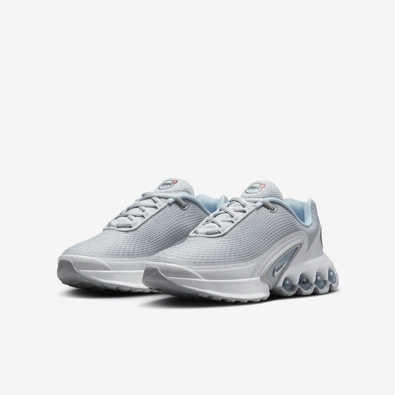 Nike Air Max DN sneaker Pure Platinum/Glacier Blue/Wit/Metallic Silver