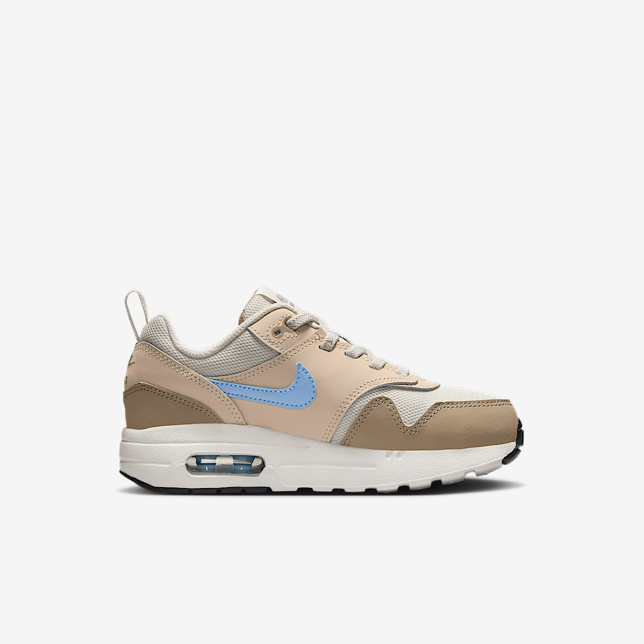 Nike Air Max 1 sneaker Light Bone/Sanddrift/Khaki/Psychic Blue