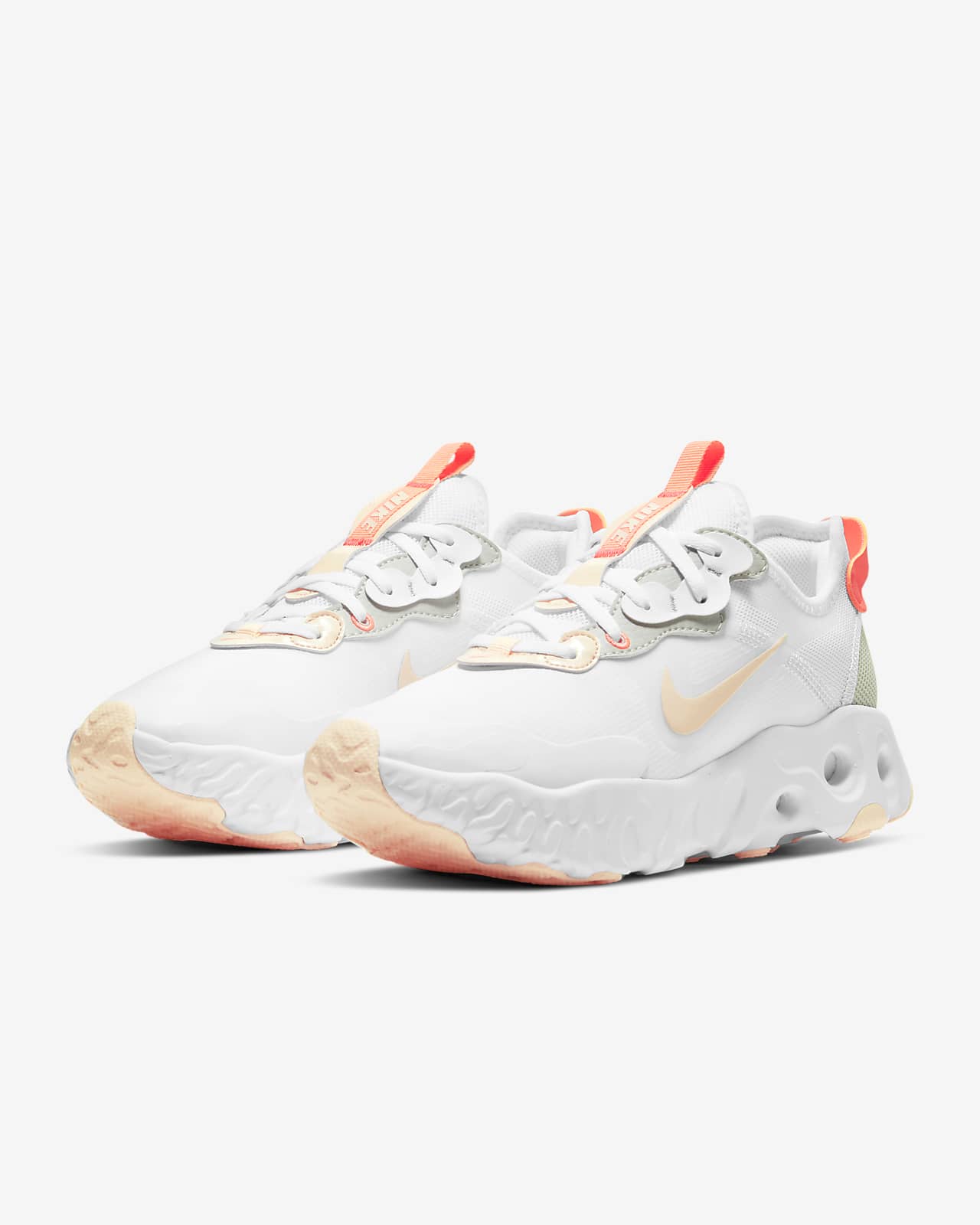 nike react art3mis orange