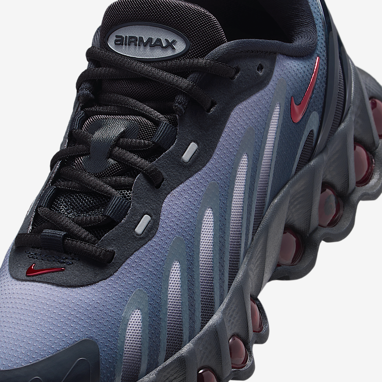 Nike Air Max DN sneaker Zwart/Light Smoke Grey/Zwart/Gym Red