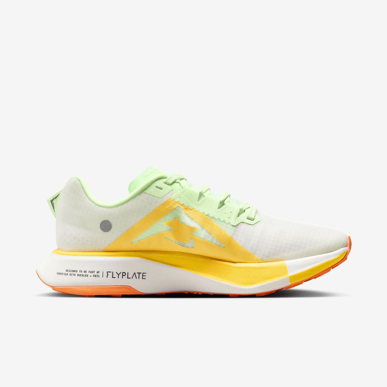 Nike  sneaker Summit White/Vapor Green/Laser Orange/Zwart