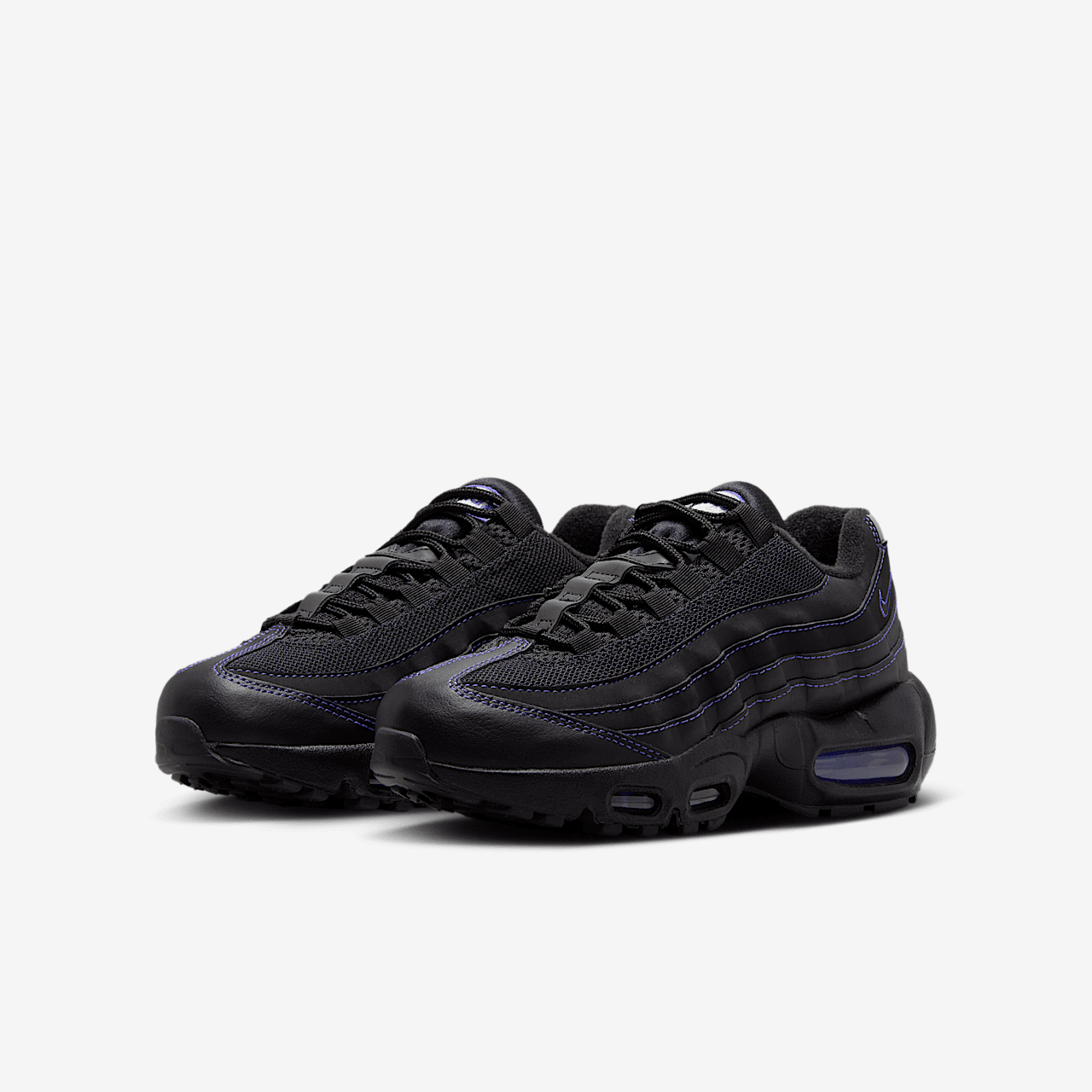 Nike Air Max 95 sneaker Zwart/Persian Violet/Wolf Grey/Zwart