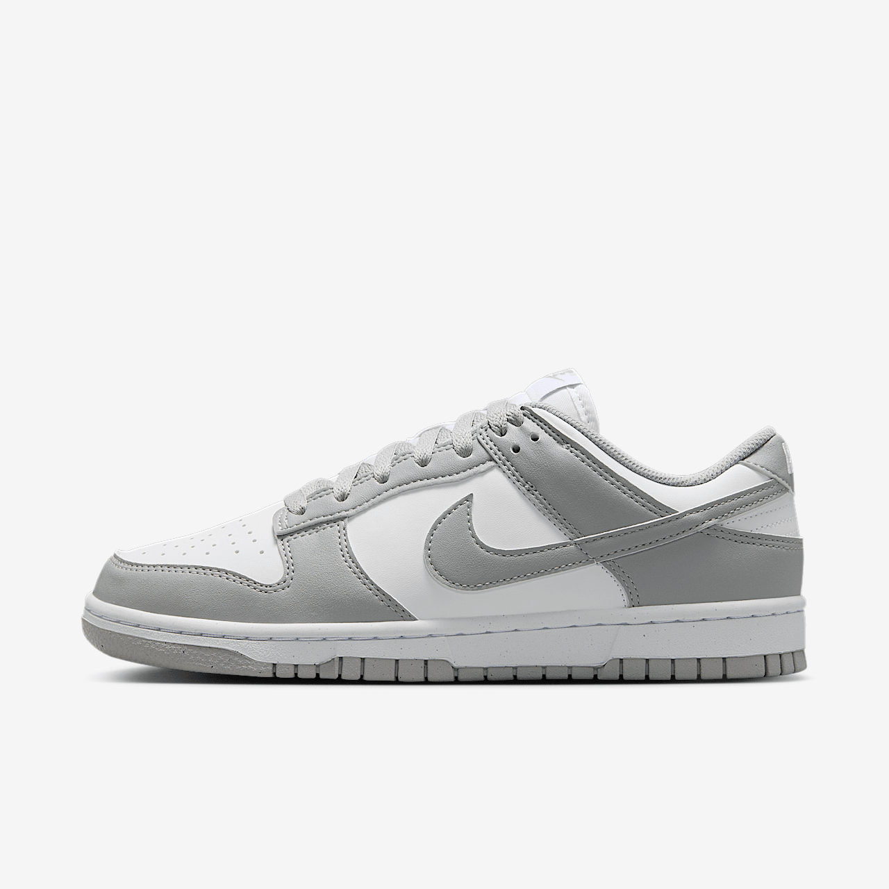 Nike Dunk Low sneaker Wit/Light Smoke Grey