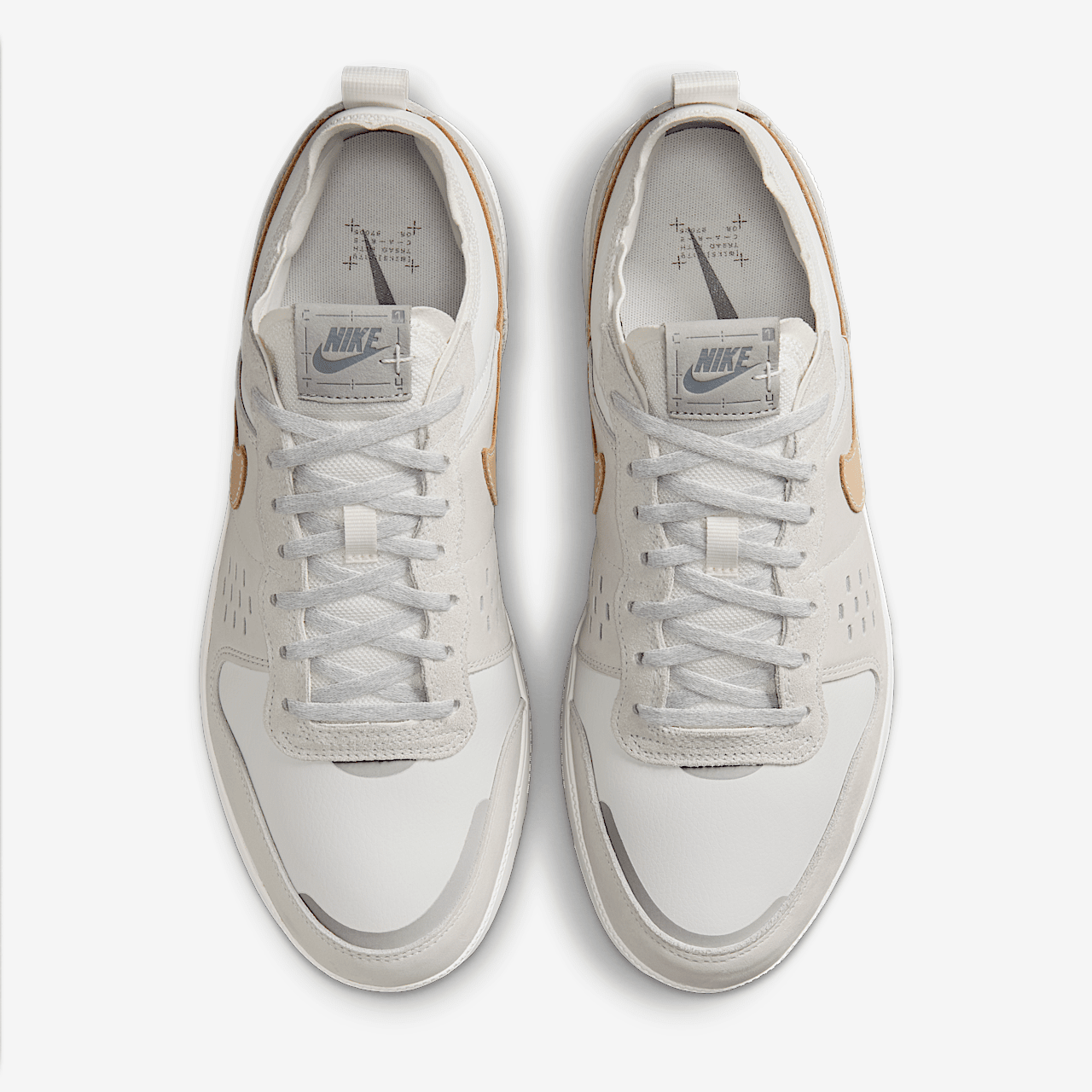 Nike  sneaker Summit White/Smoke Grey/Light Smoke Grey/Vachetta Tan