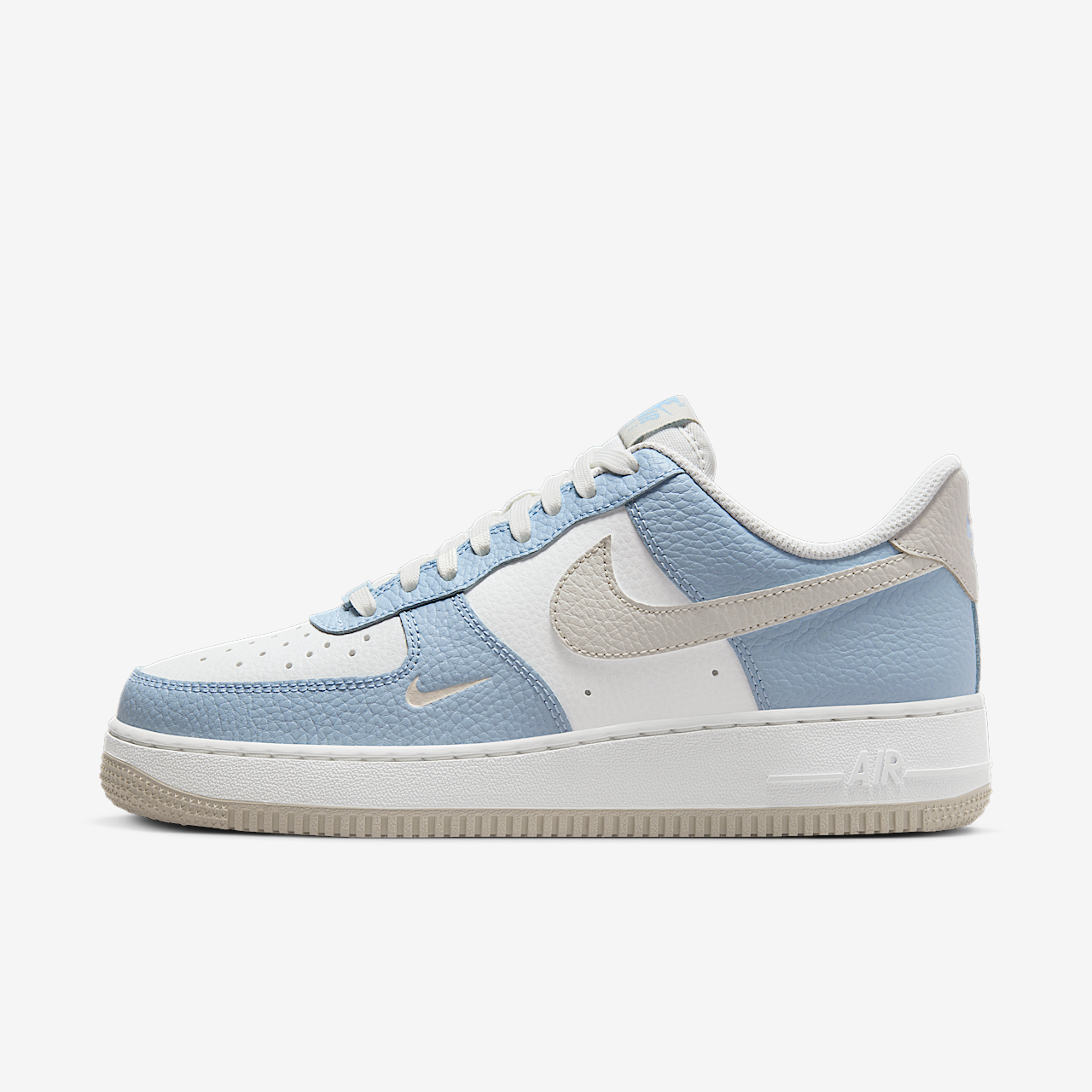 Nike Air Force 1 sneaker Light Armory Blue/Summit White/Light Bone