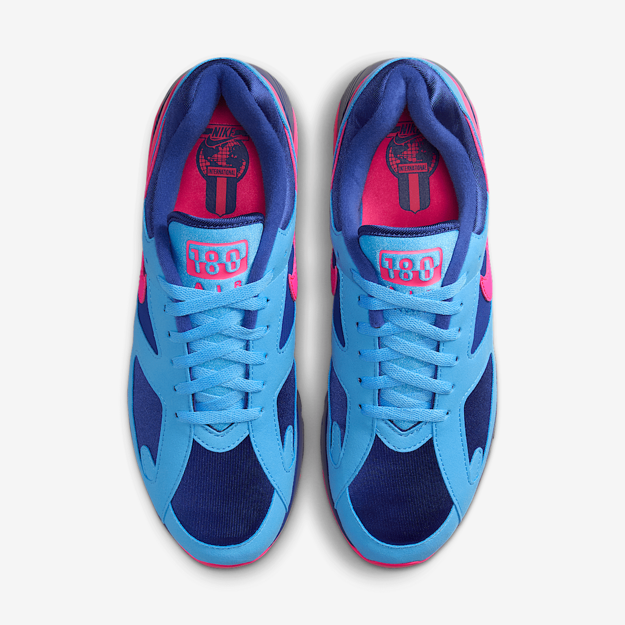 Nike Air 180 sneaker University Blue/Deep Royal Blue/Zwart/Hyper Pink