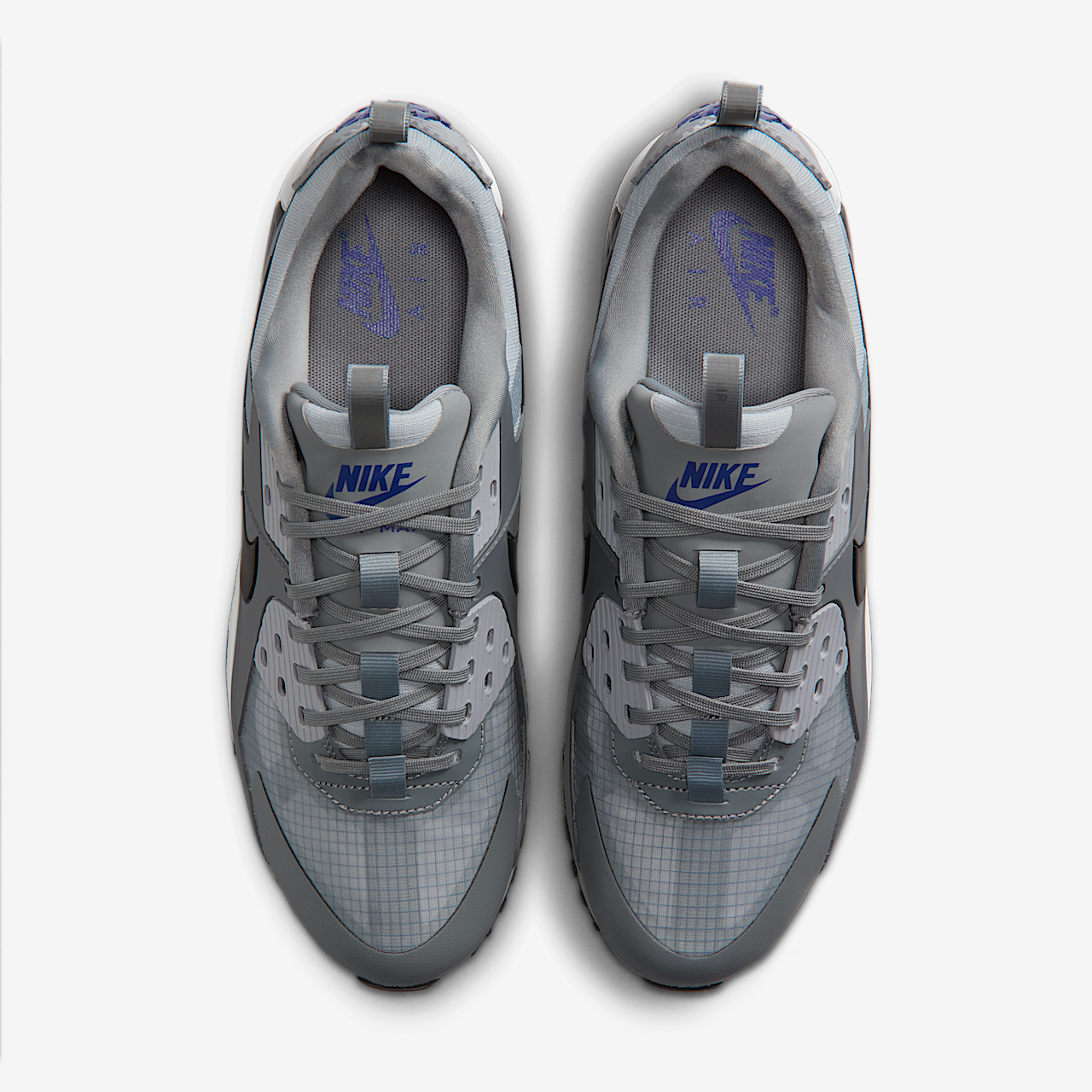 Nike Air Max sneaker Cool Grey/Deep Royal Blue/Wolf Grey/Zwart